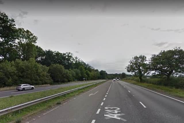The A43 between Brackley and Towcester will be closed from 8pm tonight (October 29) to 6am tomorrow (October 30) according to Highways England.