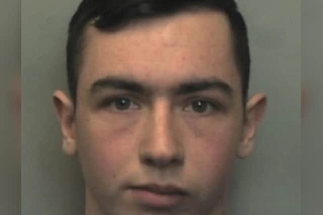 Jordan Carley, who raped a girl in Corby when she was just 12.