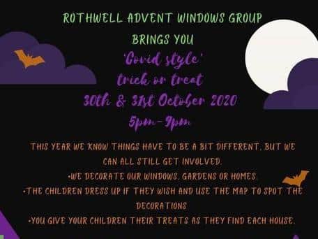 The event is to help people celebrate Halloween safely and raise money for a local cause