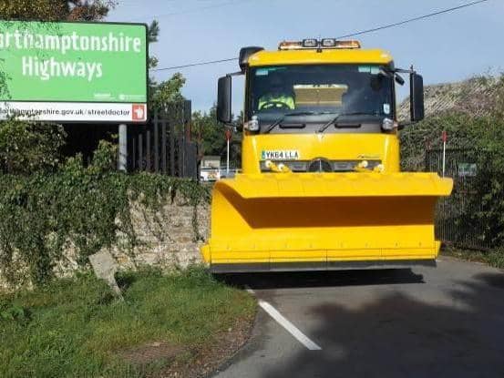 Northants HIghways gritting lorries will get their first run out of the winter tonight