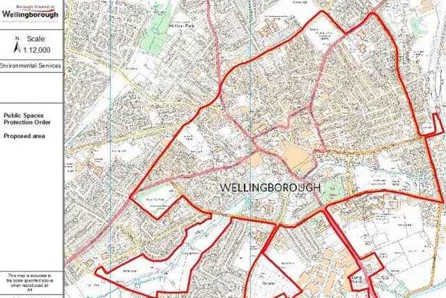 The proposed area for the PSPO