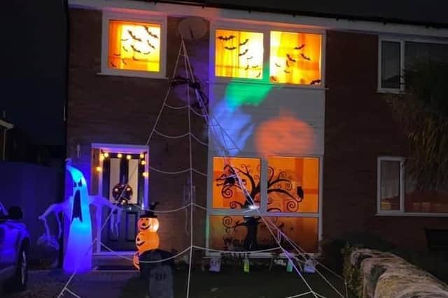 One of the spook-tacular displays in Rothwell