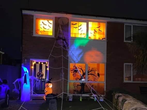 One of the spook-tacular displays in Rothwell