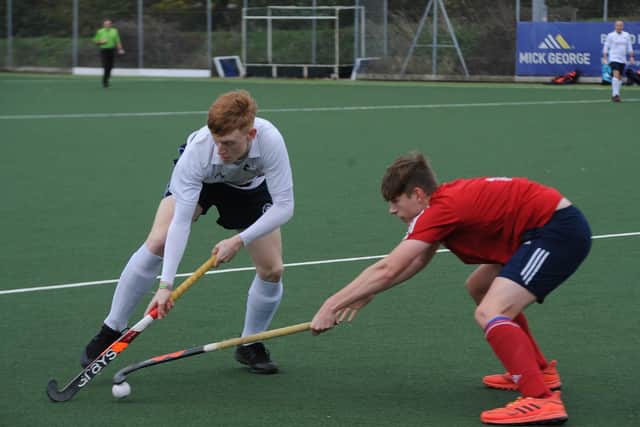 Action from the clash between Kettering and City of Peterborough 3rd