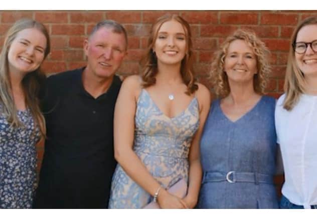 Mary and John and Aislinn, Grace and Nicole