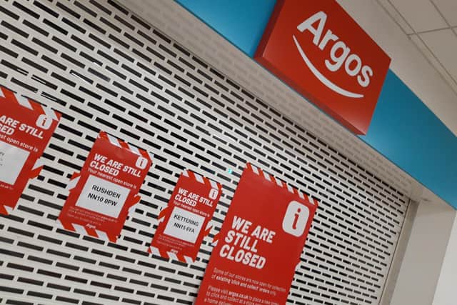 File picture. Argos in Wellingborough is now permanently closed.