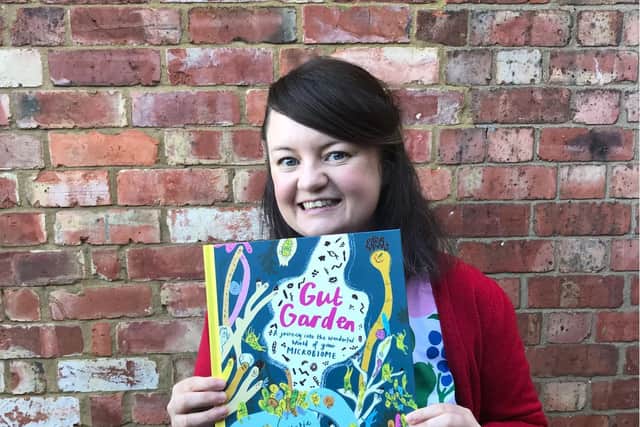 Katie Brosnan with her shortlisted book