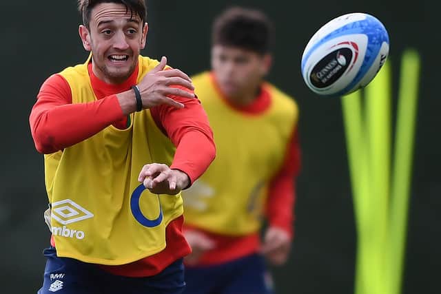 Alex Mitchell is currently with England