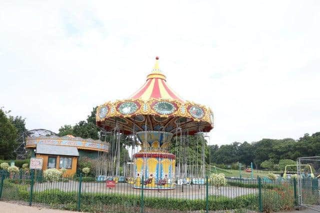 The man was assaulted in Wicksteed Park