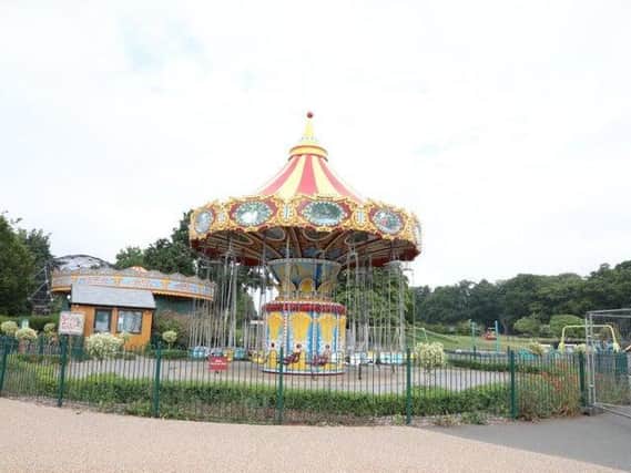 The man was assaulted in Wicksteed Park