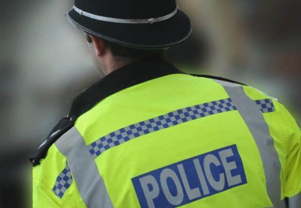 Two officers were injured in the line of duty.