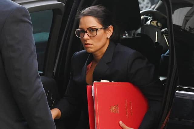 Home Ssecretary Priti Patel condemned the attack on two Northamptonshire Police officers. Photo: Getty Images