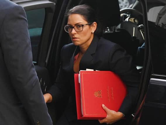 Home Ssecretary Priti Patel condemned the attack on two Northamptonshire Police officers. Photo: Getty Images