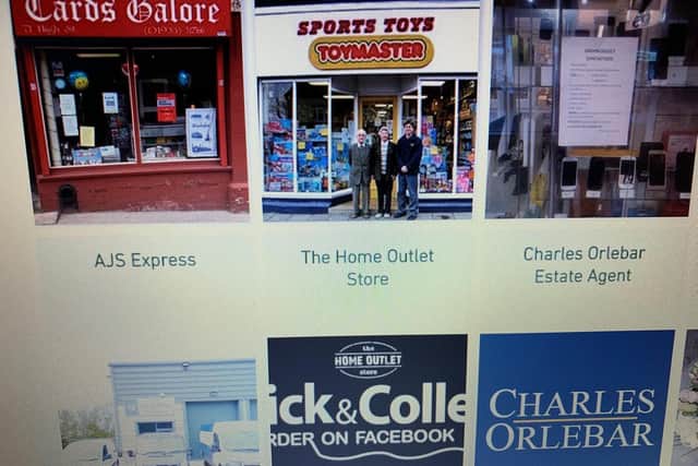 Just some of the stores and services featured on the new Shop Rushden website