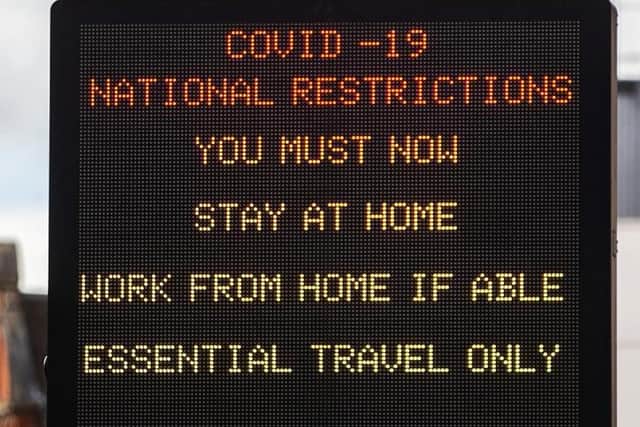 Hopes are being pinned on a national lockdown slowing down the virus' spread