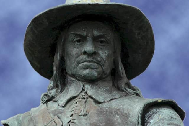 Oliver Cromwell was Lord Protector and his head was cut off after his body was dug up following the restoration of the monarchy
