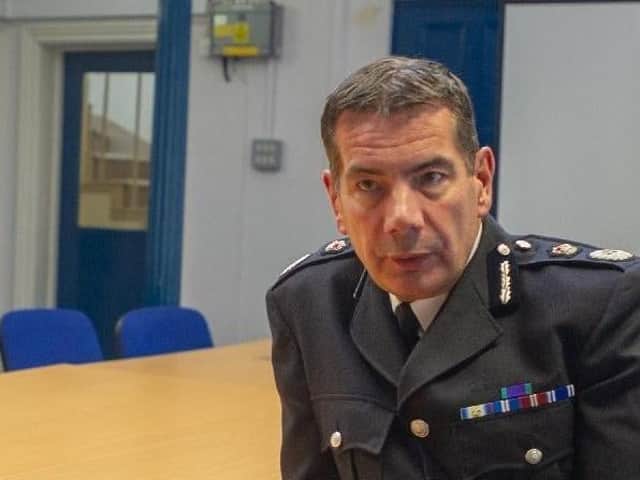 Northamptonshire's Chief Constable Nick Adderley