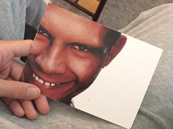 slowthai has been sending fans postcards. Image - Twitter: @slowthai.