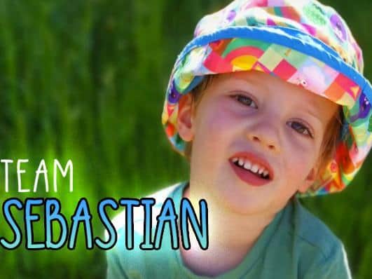 A 'Team Sebastian' page has been set up to raise money.