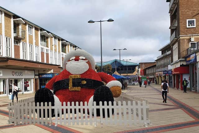 Mr Kriss is coming to Corby town centre this Christmas