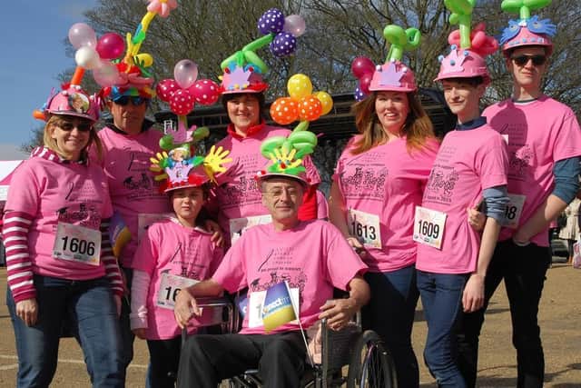 The Crazy Hats walk has always been a highlight in the charity's calendar