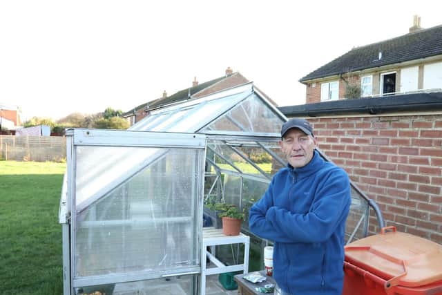 Tony French built the greenhouse to bring the community together.