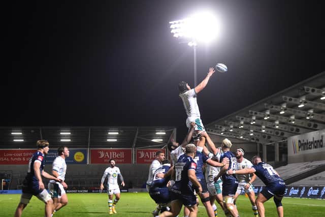 Saints had plenty of lineout chances in opposition territory