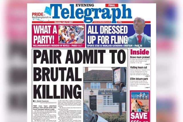The men admitted killing Mr Munro, avoiding the need for a lengthy trial. Their guilty pleas afforded them less sentences.