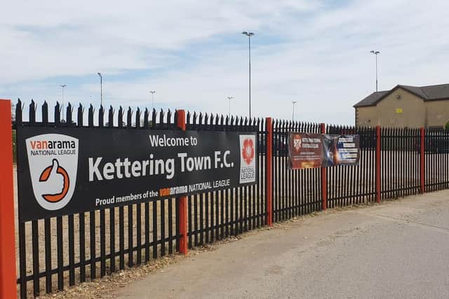 The gates of Latimer Park could be opened to Kettering Town fans again next month
