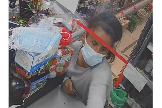 Northamptonshire Police are appealing for anyone who may know this woman to get in touch.