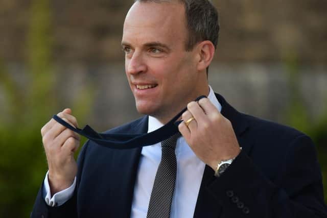 Foreign Secretary Dominic Raab. Photo: Getty Images