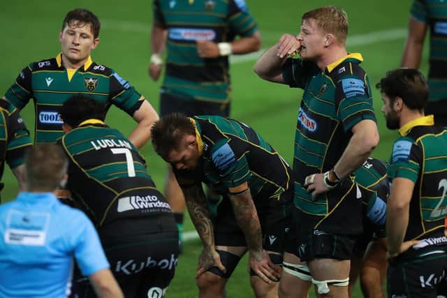 Saints were beaten by Sale in their most recent competitive game at Franklin's Gardens