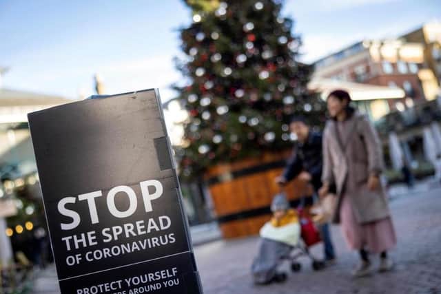 Northamptonshire residents will find out on Thursday which rules they have to follow from December 2. Photo: Getty Images