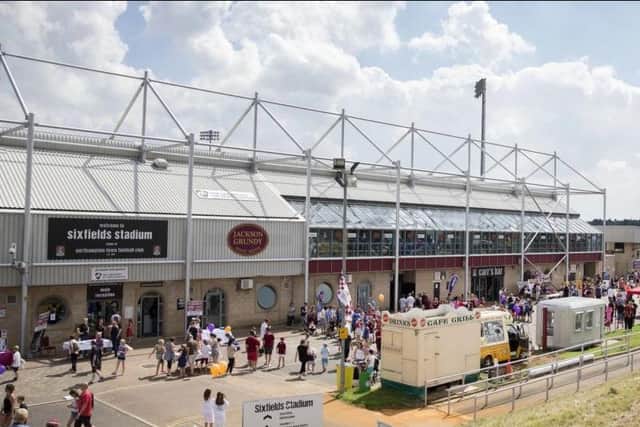Fans will be able to return to Northampton Town for the first time in 81⁄2 months