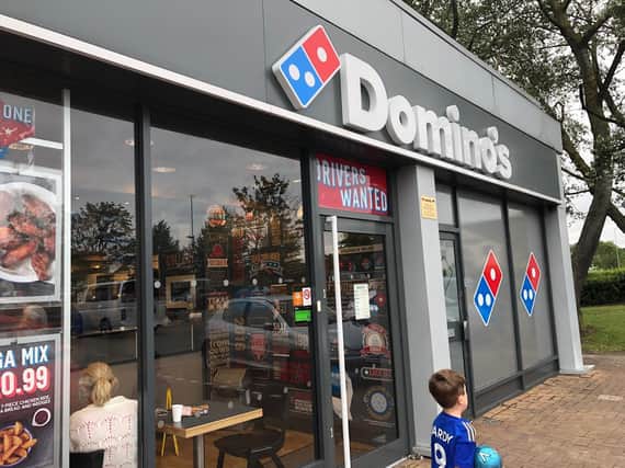 The Princewood Road Domino's is one of the stores taking part in the trial