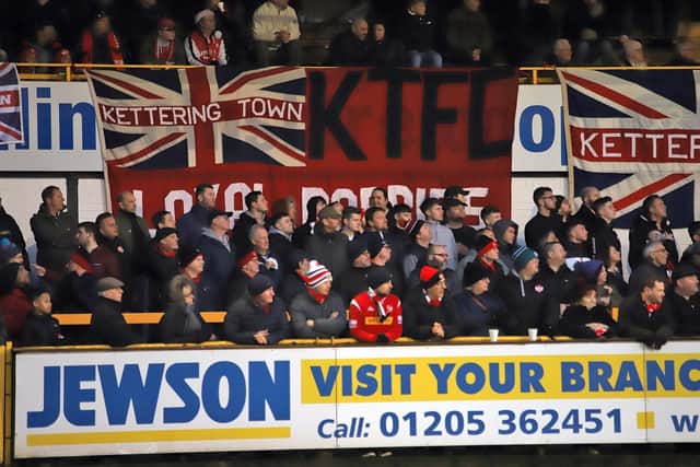 Kettering Town fans are set to return to Latimer Park after Northamptonshire was placed in Tier Two