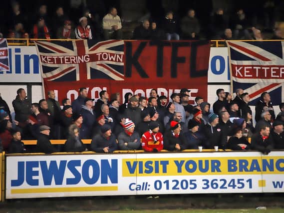 Kettering Town fans are set to return to Latimer Park after Northamptonshire was placed in Tier Two