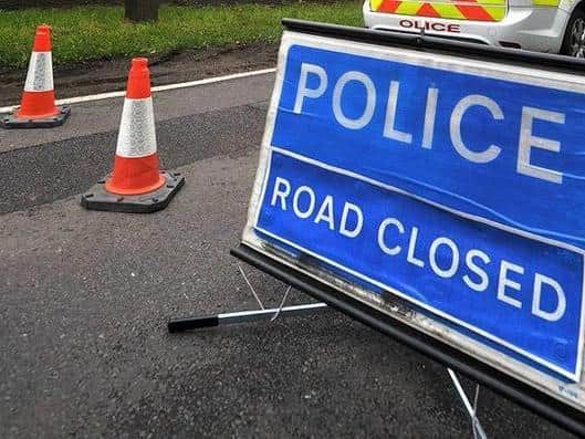 Police closed the A14 for three hours following last night's six-car pile-up