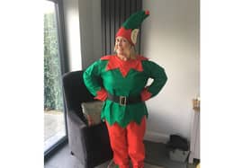 Caroline will be completing a 20-mile lap of Northampton in fancy dress on an electric scooter this Saturday November 28 in memory of her father.