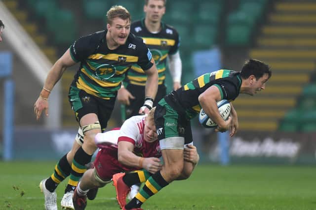 Alex Mitchell in action