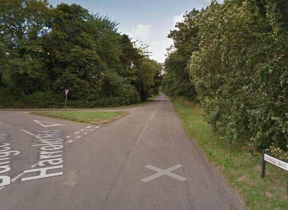 Dungee Road, between Hinwick and Harrold
