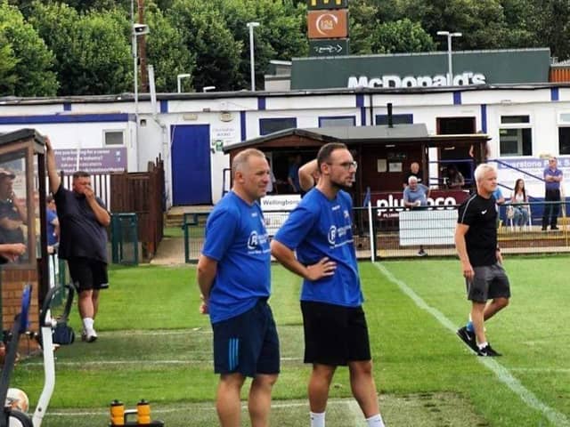 Jake Stone's Wellingborough Town will resume their season in the FA Vase this weekend