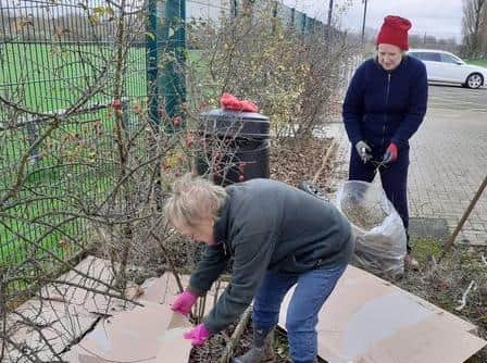 The volunteers' efforts have made a huge difference