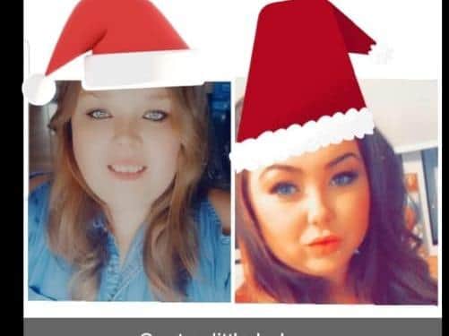 Kayla and Lauren