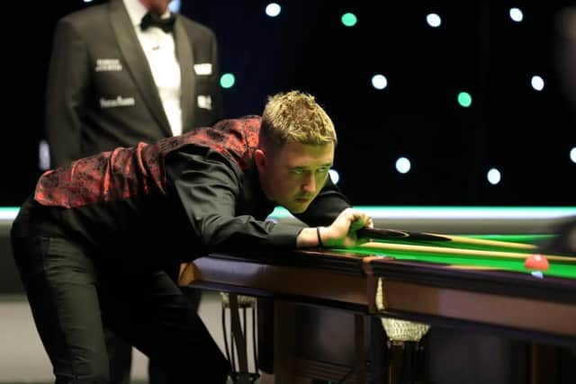 Kettering's Kyren Wilson takes on Judd Trump in the quarter-finals of the UK Championship this evening. Picture courtesy of World Snooker Tour