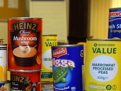 Dr Blades says tinned foods are good to have in the cupboard to tide you over if you can't get to the shops