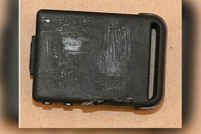 The black tracker found after Marion's death