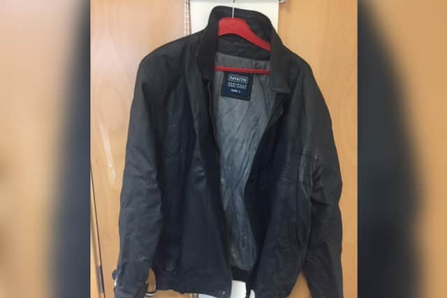 The jacket found in Reader's house that eventually formed a vital part of the physical evidence against him
