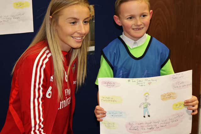 Kettering pupil features in children's book about the air ambulance