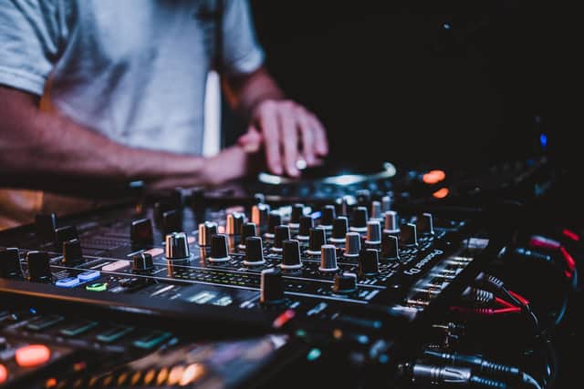 One of the parties had a live DJ